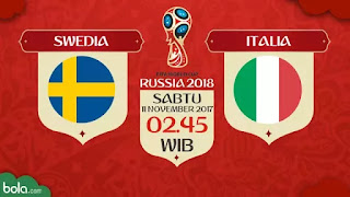 Swedia Vs Italia prediksi pertandingan dan susunan pemain big macth