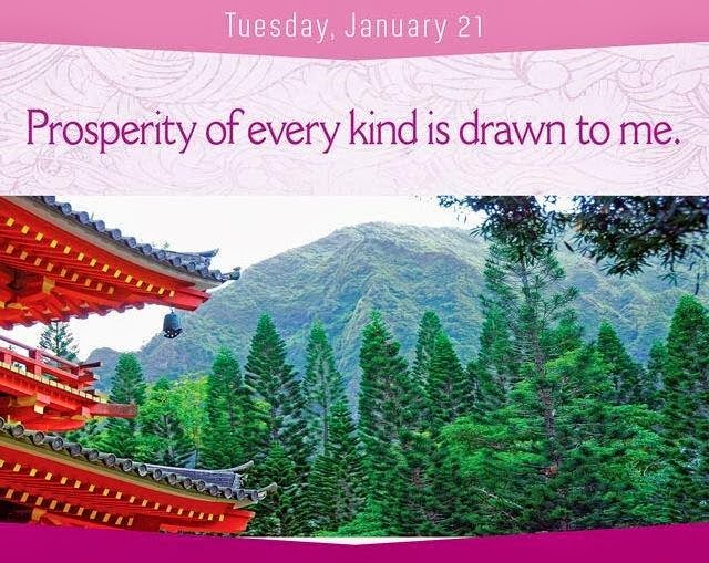 Affirmation for today ~ Tuesday, January 21 ♥