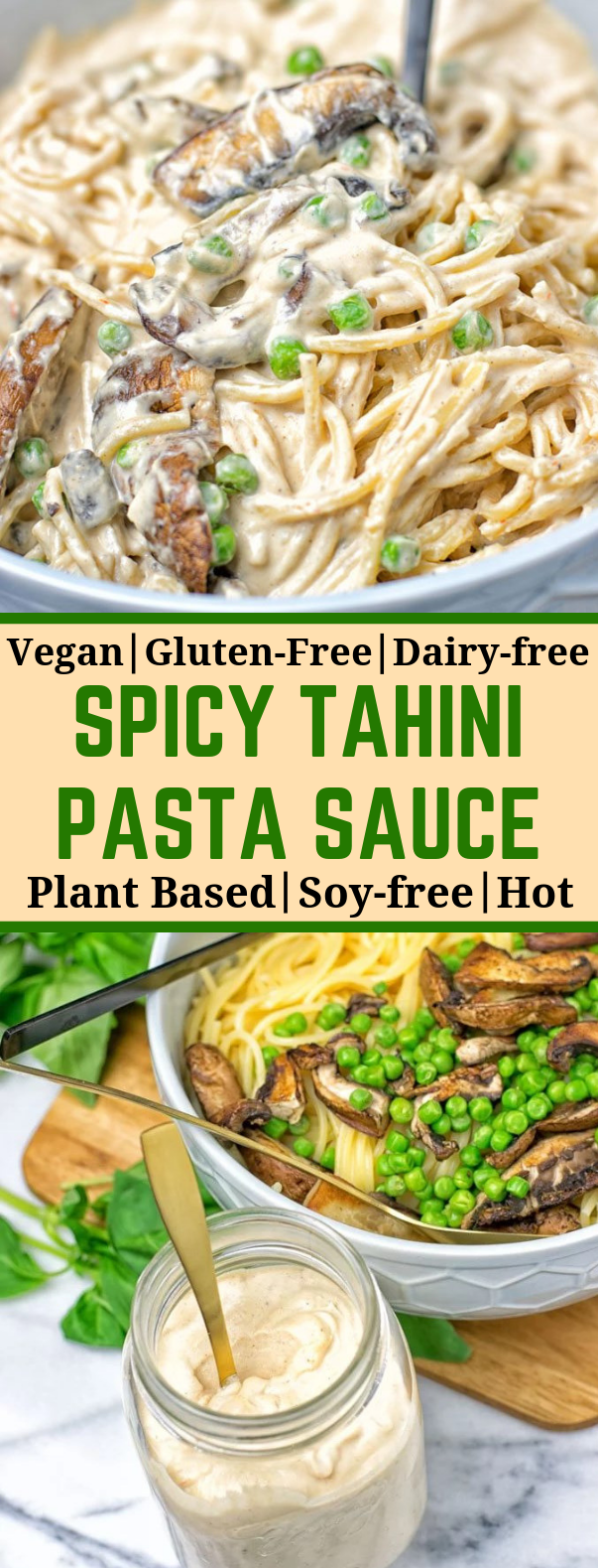 SPICY TAHINI PASTA SAUCE