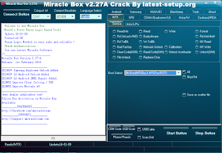 Download: Miracle Box Latest V2.27A Crack Without Loader