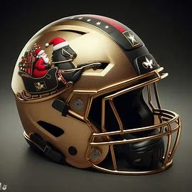 Army Black Knights Christmas Helmets