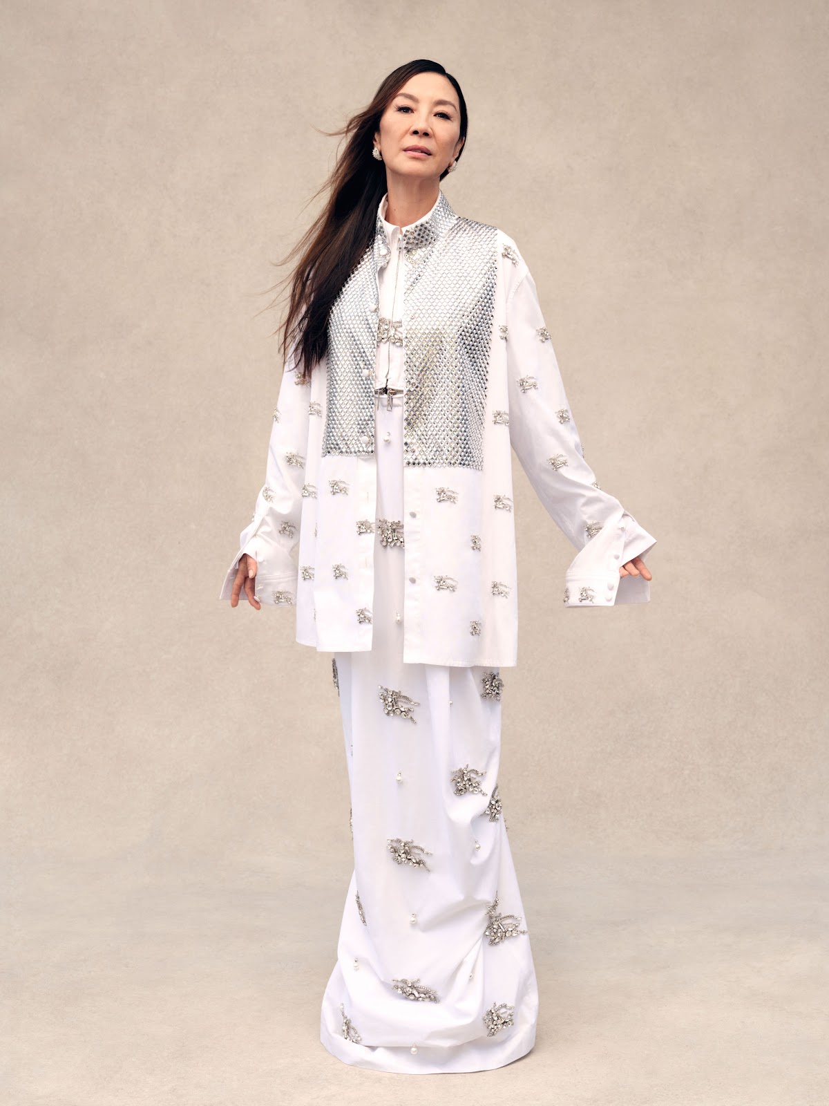 Michelle Yeoh in Elle USA November 2022 by Sharif Hamza