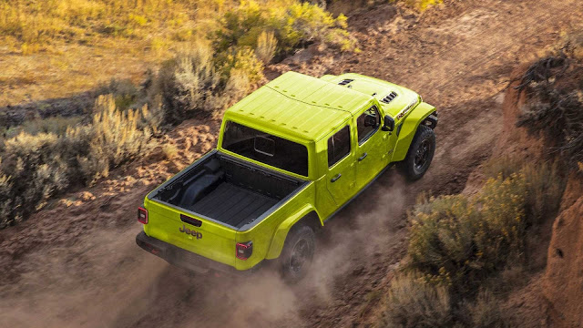 2023 Jeep Gladiator Gets Eyeball-Searing High Velocity Paint Option