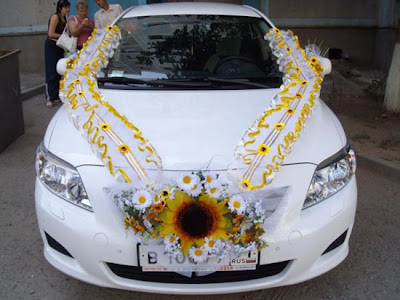 Simple Wedding Car Decorations Ideas