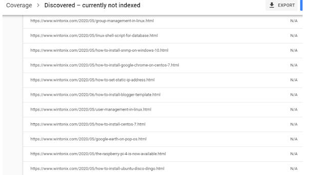 Discovered – currently not indexed - How to Fix this issue