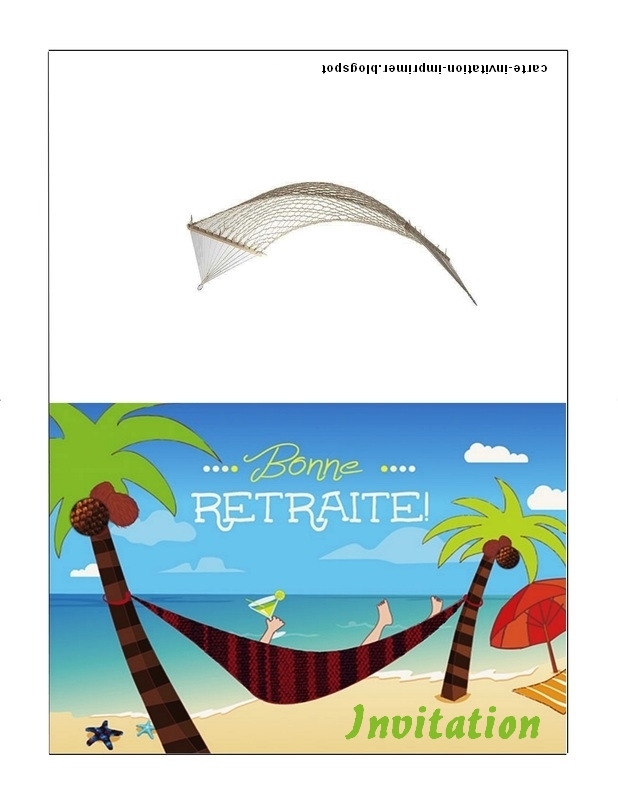 Carte Invitation Imprimer Gratuit Carte Invitation Pour Retraite A Imprimer Gratuite