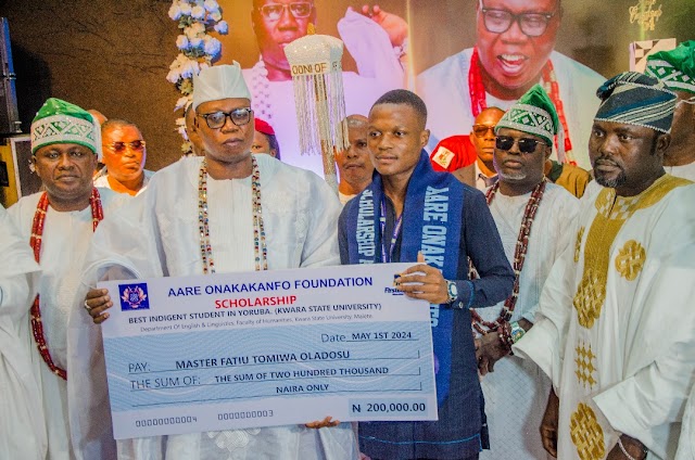 Iba Gani Adams Gives Out Scholarships To  Students To Mark Birthday