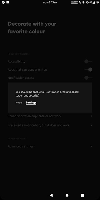 Pop Up Request Notification Akses