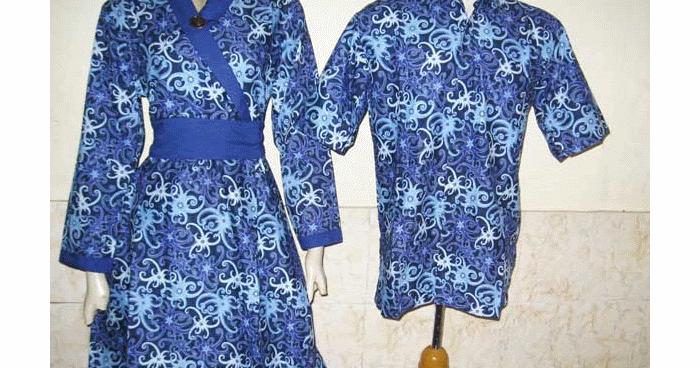  BAJU BATIK SARIMBIT CUMI BIRU Toko Batik Jogja