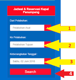 cek jadwal kapal laut dari