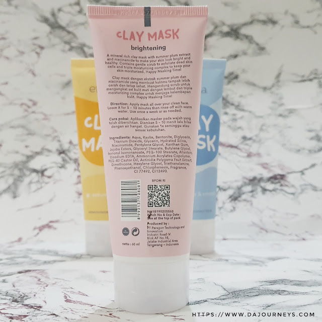 Review Emina Clay Mask Series