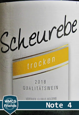 Scheurebe trocken Pfalz 2018 (1-Literflasche) für 2,49 € bei Globus