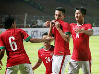 Tim  Garuda Muda Cukur Timor Leste U-22 Dengan Skor Telak 5-0