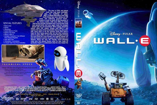 Dvd Covers Wall E Dvd Cover
