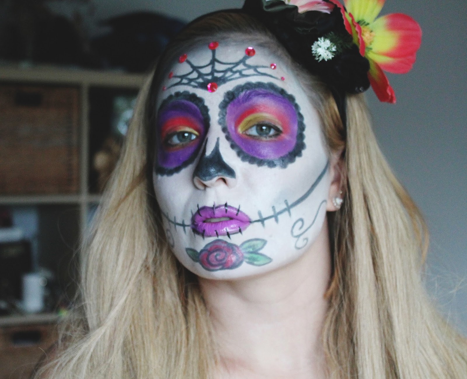 Sugar Skull Makeup Tutorial A YouTube Video And A LINKUP Jersey