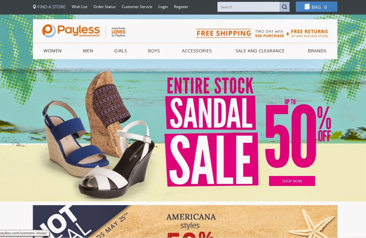 Payless Promo Code - BOGO 50% Off