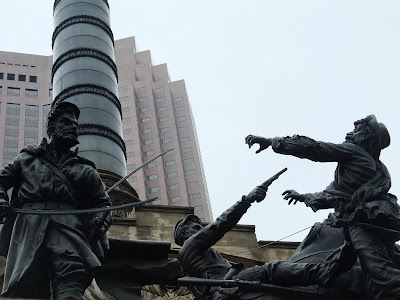 cleveland ohio, downtown war memorial