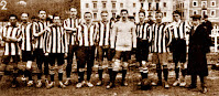 SAN SEBASTIÁN FOOT-BALL CLUB - San Sebastián, Guipúzcoa, España - Temporada 1909-10 - El SAN SEBASTIAN FOOT-BALL CLUB, nacido en 1908 de una escisión del SAN SEBASTIAN RECREATION CLUB, fue el germen de la actual REAL SOCIEDAD