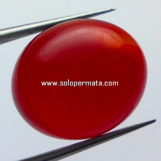 Batu Permata Natural Red Carnelian