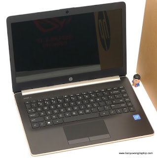 Jual Laptop  HP 14-ck0011TU Gold Baru di Banyuwangi 