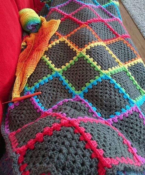 Patrones de Mantas a crochet