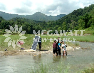 120W Solar powered pump system in Nepal