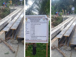  Soal Perbaikan Jembatan Gelagar Nagori Talun Saragih, Kok Pangulu Enggan Dikonfirmasi?