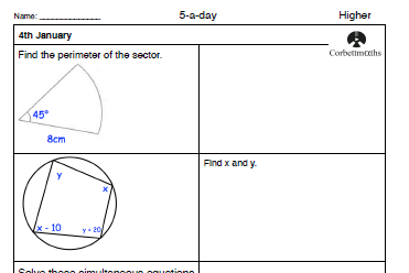 Structured Revision Lessons