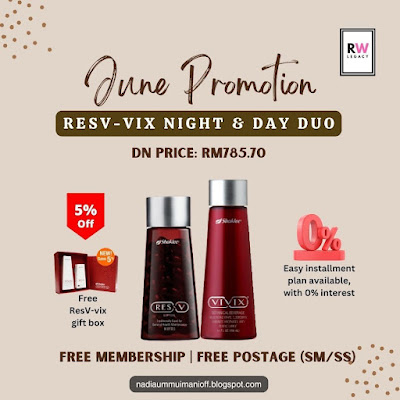 Promosi Vivix dan ResV Shaklee