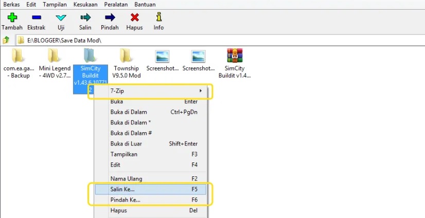 7-Zip File Manager