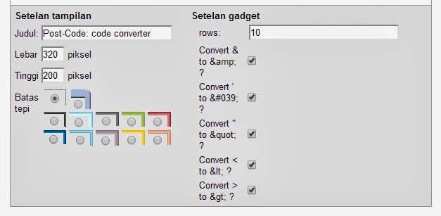 Cara Cepat Memasang Tool Parse HTML di Blog