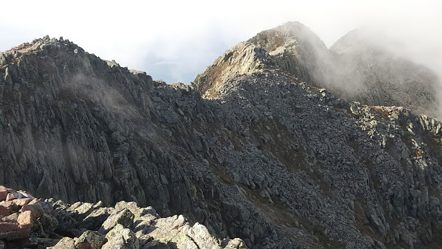 Vue à partir du sentier  en direction du mont Katahdin