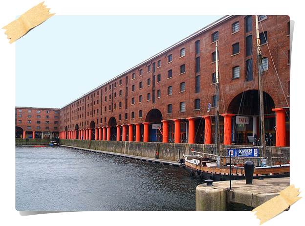 Albert Dock di Liverpool