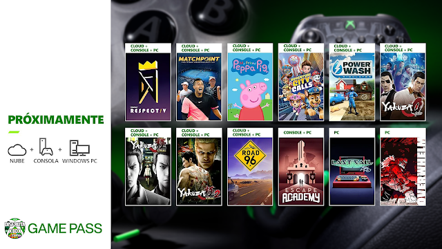 #XboxGamePass julio 2022 (del 1 al 15), juegos que entran y salen