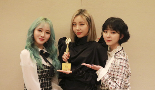 Ladie's Code premiadas en el Korean Culture and Entertainment Awards