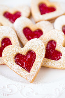 GALLETAS DE CORAZONES SURTIDOS PARA SAN VALENTIN