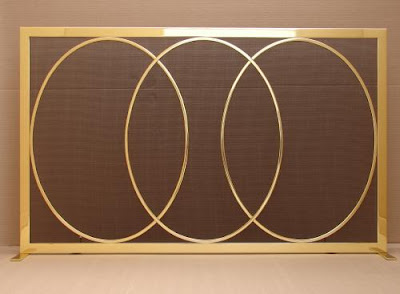 Custom Fireplace Screen