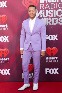 John Legend wearing Patrick Henry's Rich Fresh at the iHeartRadio Awards 2019