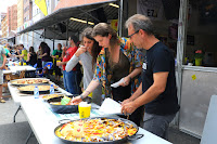 Cuadrillas participantes en los concursos de tortilla y paella