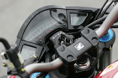 2010 Honda CB1000R Dash View