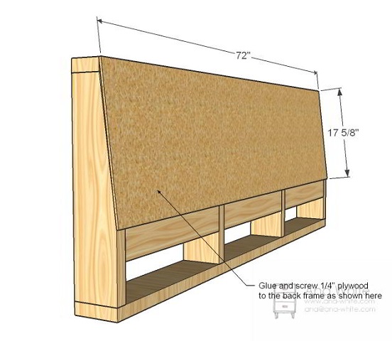 Sofá com assento dobrável - colocação de madeira de apoio no encosto
