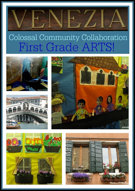 Colossal Community ARTS Collaboration: Venice through the Eyes of First Graders