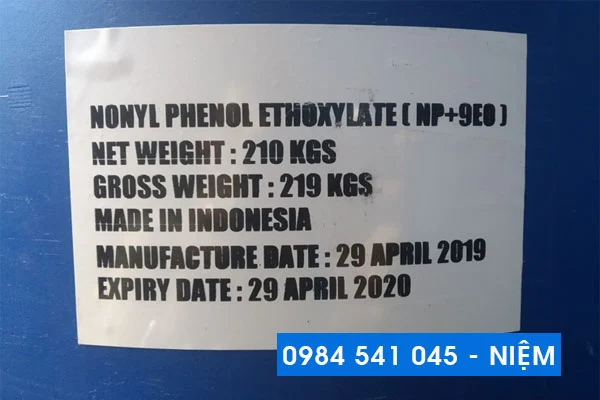 Dung môi Nonylphenol Ethoxylate (NP9)