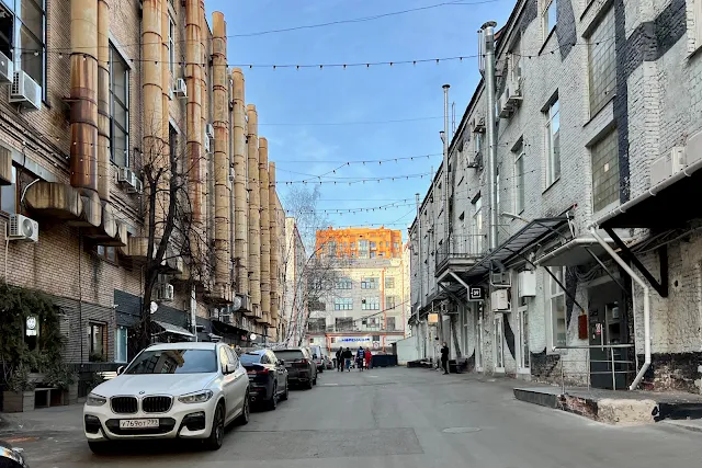 Столярный переулок, территория бывшего Московского машиностроительного завода «Рассвет», корпус 1976 года постройки, бывшая котельная 1937 года постройки