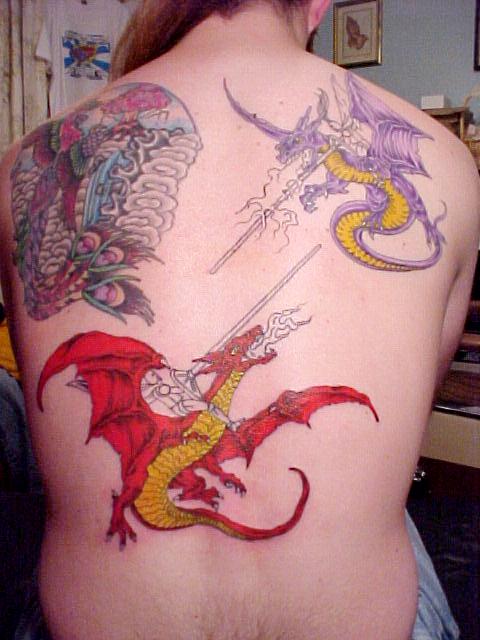 Japanese Dragon Tattoo Back. makeup Dragon Tattoos for Men