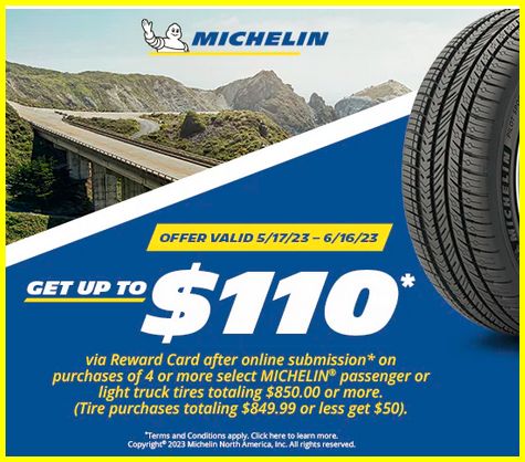 How Often Does Michelin Offer Rebates