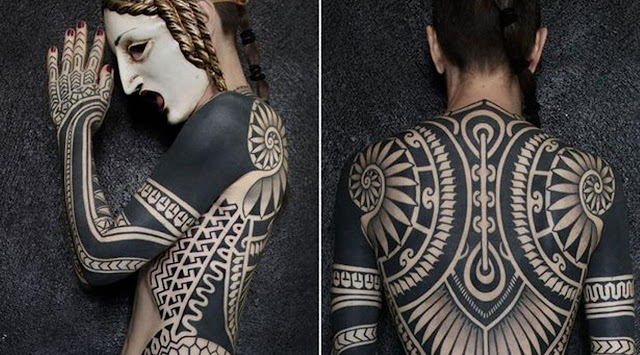 Tattoo Project Completes Her whole body, Artist's Harvest Praise