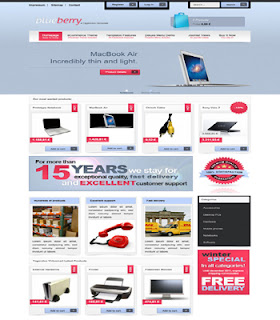  BlueBerry - Premium Joomla VirtueMart Template