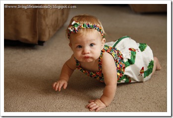 Very Hungry Caterpillar Homemade Dress