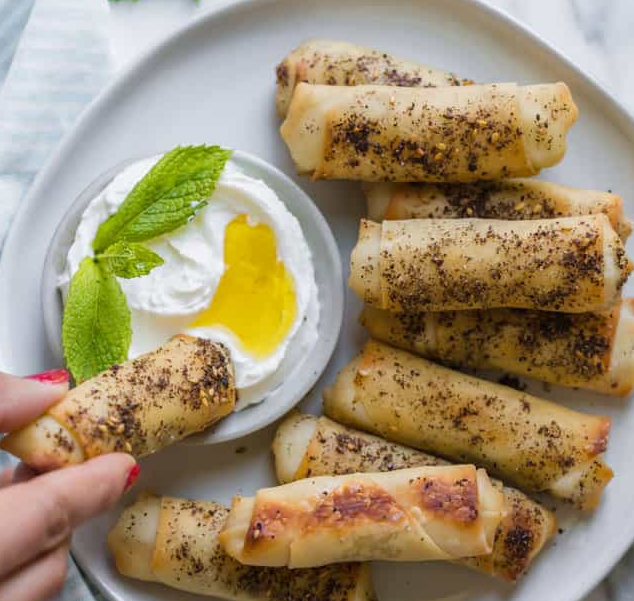 Zaatar Spring Rolls